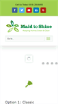 Mobile Screenshot of greenandcleanhousekeeping.com